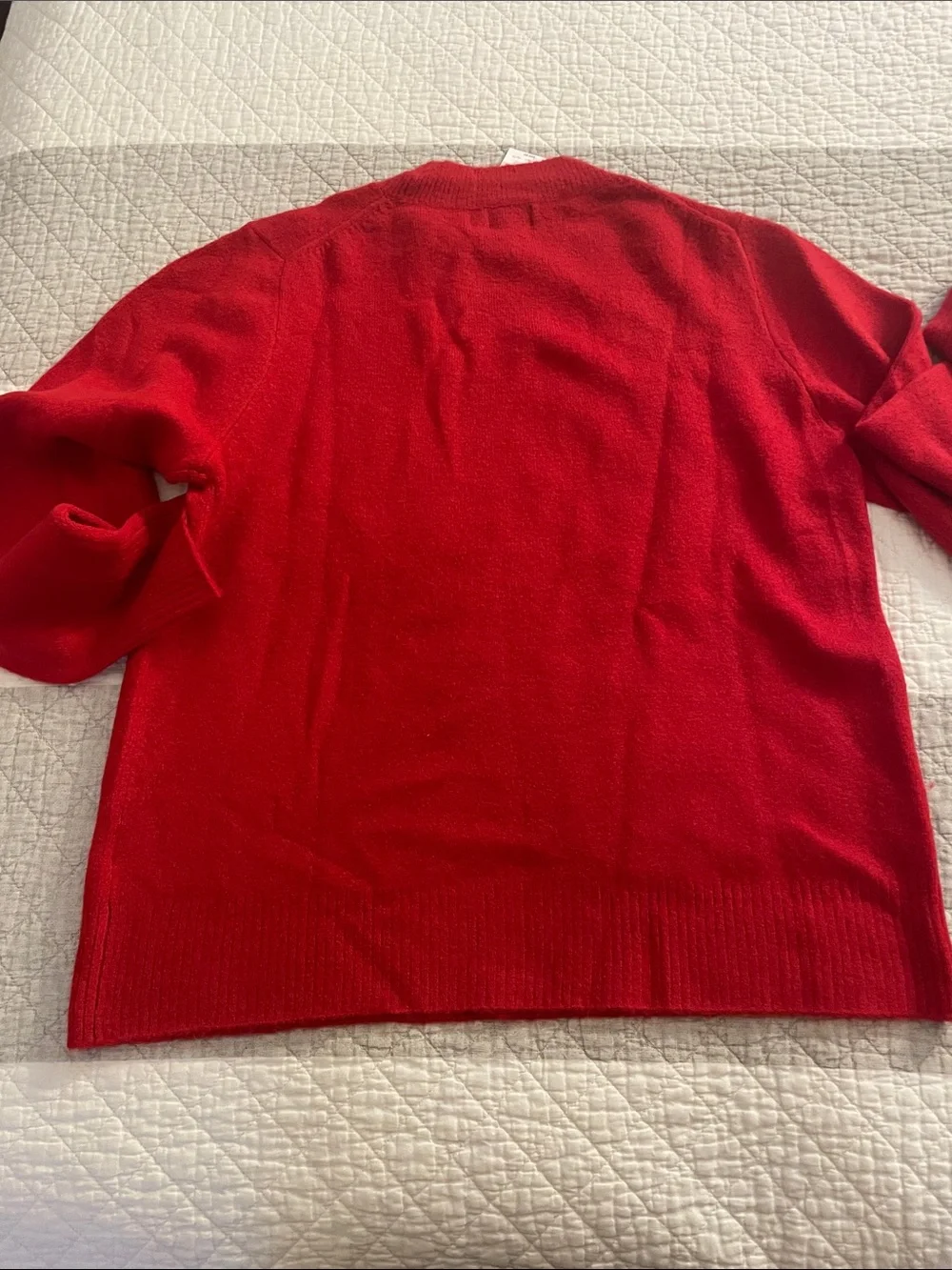 J. Crew women’s Red Crewneck Sweater- Large